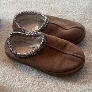 UGG Chestnut Suede Slippers